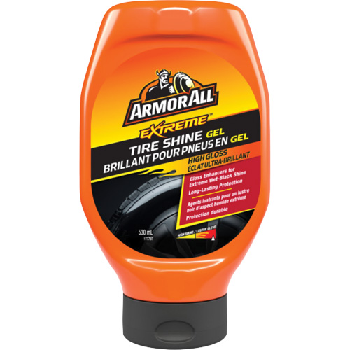 Extreme Tire Shine Gel Action Paper