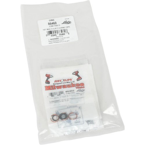 1/2" Clips & O-Rings Set for Milwaukee - Bulk Action Paper