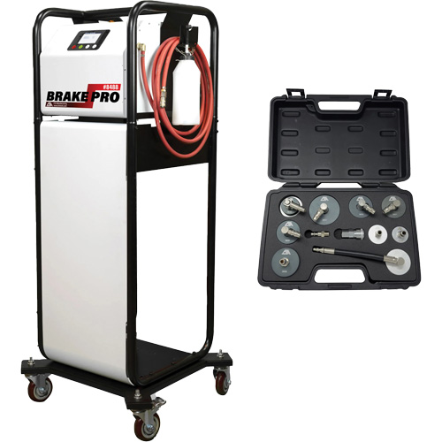 Tall Frame Brake-Pro Pressure Brake Bleeder with Adapters Action Paper