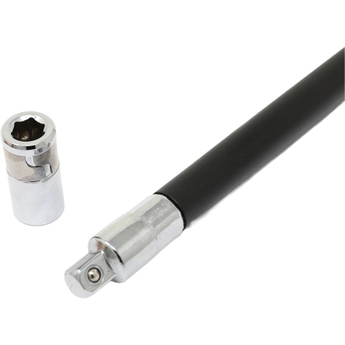 Extra Long Flex Driver with 1/4" Sq. x 1/4" Hex Adapter Action Paper