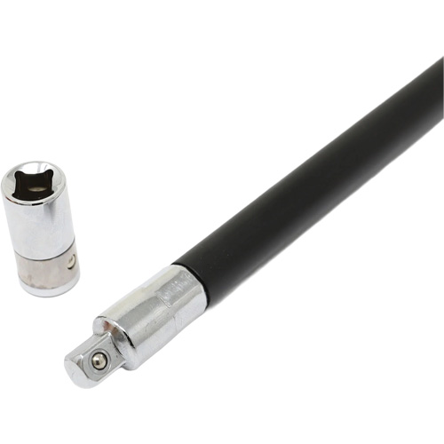 Extra Long Flex Driver with 1/4" Sq. x 1/4" Hex Adapter Action Paper