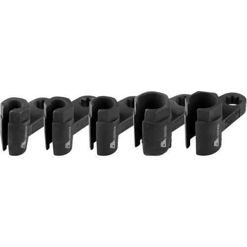 Exhaust Gas Sensor Socket Set, 5 Pieces, 1/2" Drive Size Action Paper