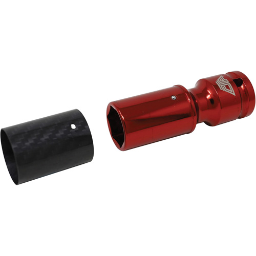 Metric Lug Socket with Carbon Fiber Sleeve Action Paper