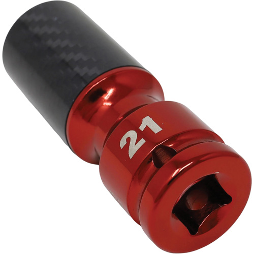 Metric Lug Socket with Carbon Fiber Sleeve Action Paper