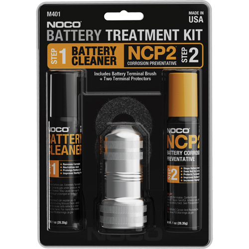 Battery Corrosion Preventative & Cleaner Kit Action Paper