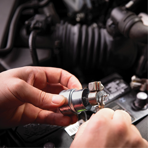 Battery Corrosion Preventative & Cleaner Kit Action Paper