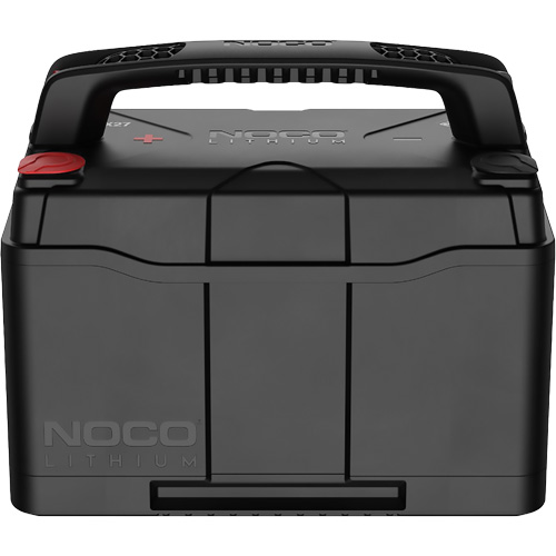 Group 27 100Ah Lithium Dual-Purpose Battery Action Paper