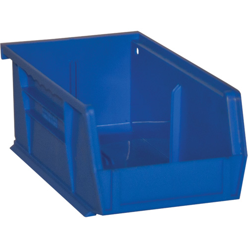 Hook-On Bins, 4" W x 3" H x 7" D, Blue, 10 lbs. Capacity Action Paper