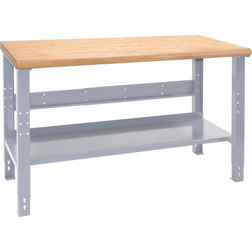 Industrial Duty Workbench, 1000 lbs. Cap., 72" W x 30" D, 34" H Action Paper