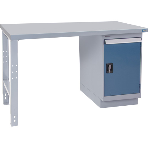 Industrial Duty Workbench, 24" W x 60" D x 34" H, 1000 lbs. Capacity Action Paper