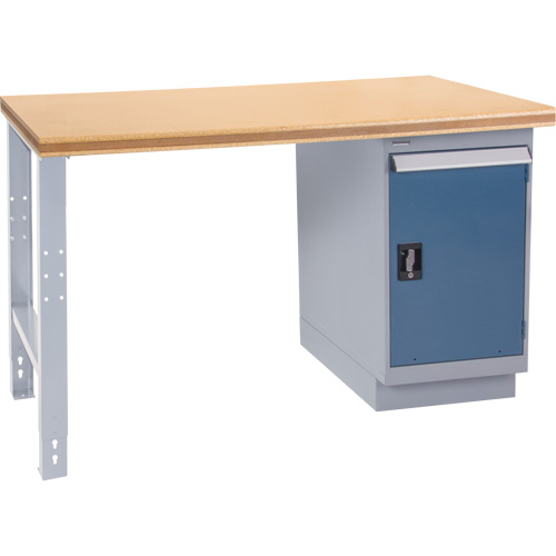 Industrial Duty Workbench, 24" W x 60" D x 34" H, 1000 lbs. Capacity Action Paper