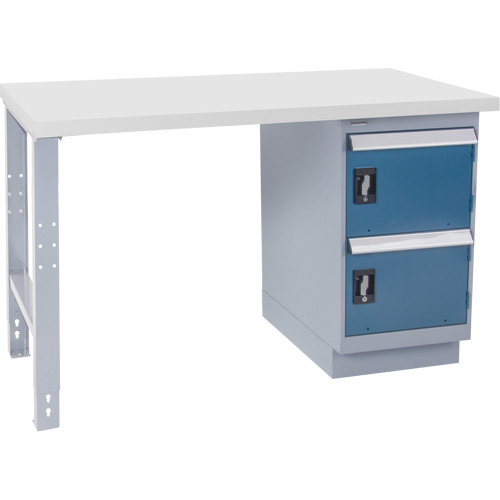 Industrial Duty Workbench, 30" W x 72" D x 34" H, 1000 lbs. Capacity Action Paper
