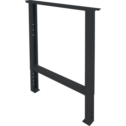 Industrial Duty Leg for Workbench, Steel, 30" D x 34" H, Single Action Paper