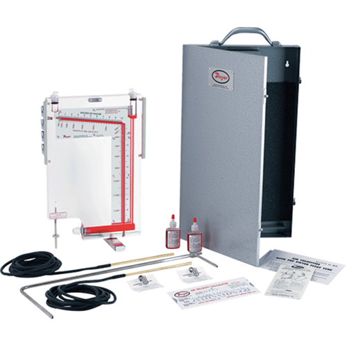Inclined/Vertical Manometer, Analogue, 0 - 10 in. w.c. Action Paper