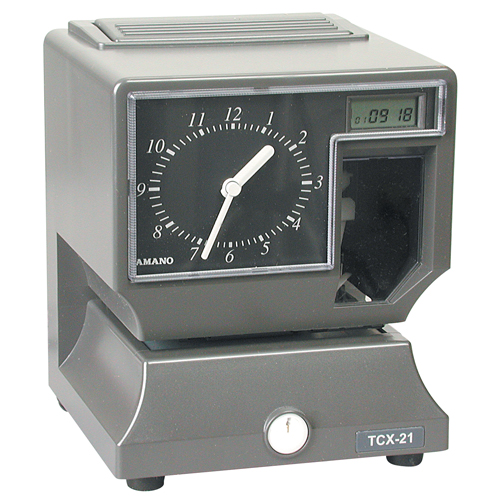 Time Clock, Digital Action Paper