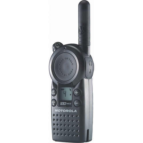 Radio bidirectionnelle commerciales s&eacute;rie CLS, Bande UHF, 4 canaux, Port&eacute;e 200 000 pi² Action Paper