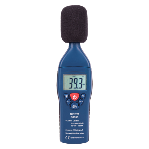 Sonom&egrave;tre, Gamme de mesure 30 - 100 dB/60 - 135 dB Action Paper