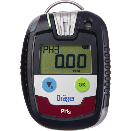 Moniteur Dräger Pac 8000, Simple Gaz, PH3 Action Paper