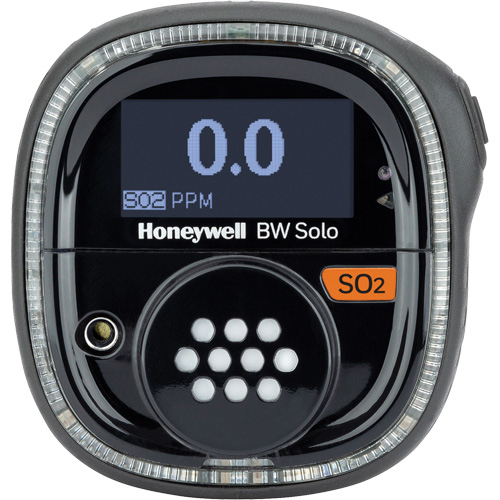 BW Wireless Solo Gas Detector, Single Gas, SO2 Action Paper