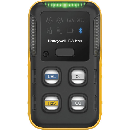 BW Icon Multi-Gas Gas Detector, 4 Gas, LEL - H2S - O2/SO2 Action Paper