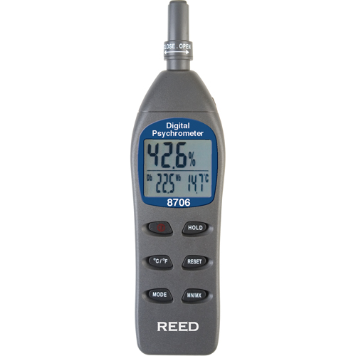 Psychrometer with ISO Certificate Action Paper