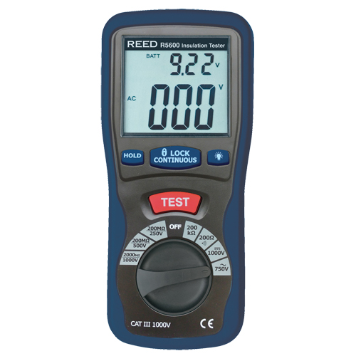 Multi-Function Insulation Tester with ISO Certificate, Digital Action Paper