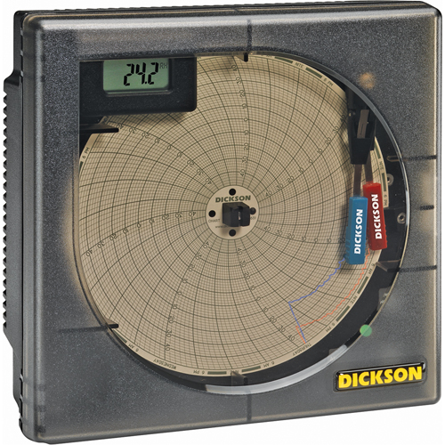 Temp/RH Recorder With  Display & Probe Action Paper