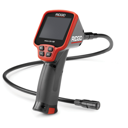 Micro CA-150 Inspection Camera, 3.5" L x 3.5" W Display, 320 x 240 pixels, 17 mm (2/3") Camera Head Action Paper