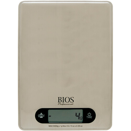 Portion Control Scale, 9 lbs. / 5000 g  Cap., 1 g / 0.1 oz. Graduations Action Paper
