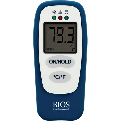 Food Thermometer with HACCP Check, Contact, Digital, -83.2 - 1999°F (-64 to 1400°C) Action Paper
