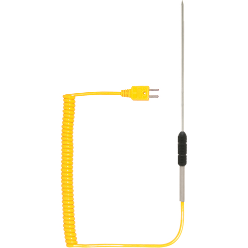 Food Thermometer with HACCP Check, Contact, Digital, -83.2 - 1999°F (-64 to 1400°C) Action Paper