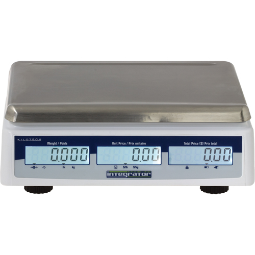 Integrator C15 Price Computing Scale, 30 lbs. / 15 kg Cap., 0.005 lbs. / 0.002 kg. Graduations Action Paper