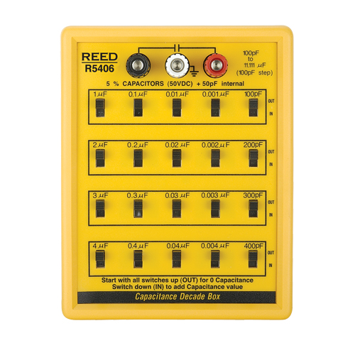 Capacitance Decade Box Action Paper