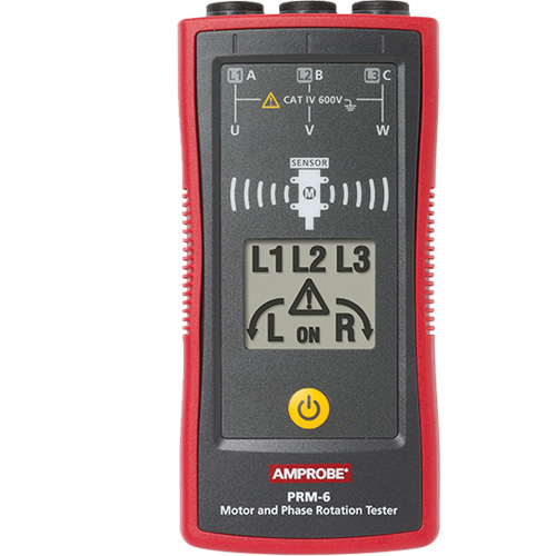 V&eacute;rificateur de l'ordre de phase et de la rotation des moteurs PRM-6 Action Paper