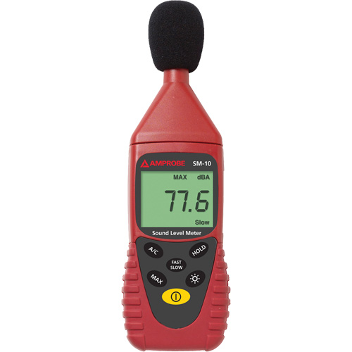 SM-10 Sound Meter, 0 - 50 dB Measuring Range Action Paper