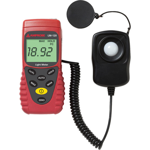 LM-120 Light Meter with Auto Ranging Action Paper