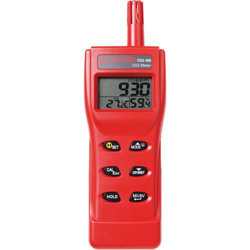 CO2-100 Handheld Carbon Dioxide Meter Action Paper