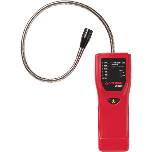 GSD600 Gas Leak Detector, Display & Sound Alert Action Paper