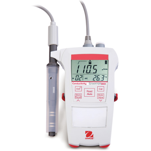 Starter 300C Portable Conductivity Meter Action Paper