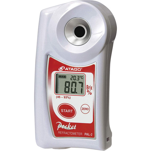 Hand-Held Pocket Refractometer, Digital, Brix Action Paper