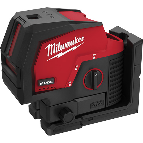 M12  Green Cross Line and Plumb Points Cordless Laser (Tool Only) Action Paper