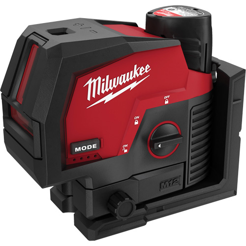 M12 Green Cross Line and Plumb Points Cordless Laser Kit Action Paper