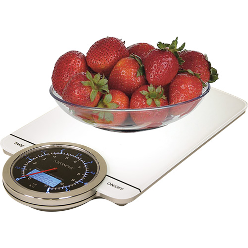 Portion Scale, 5 kg Cap., 1 g Graduations Action Paper