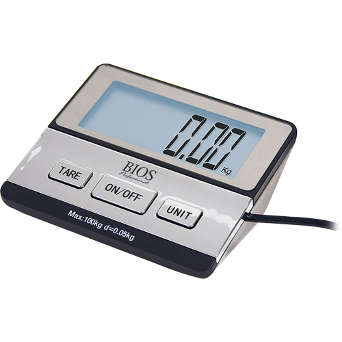 Digital Receiving Scale, 220 lbs. Cap., 1 lbs. Graduations Action Paper