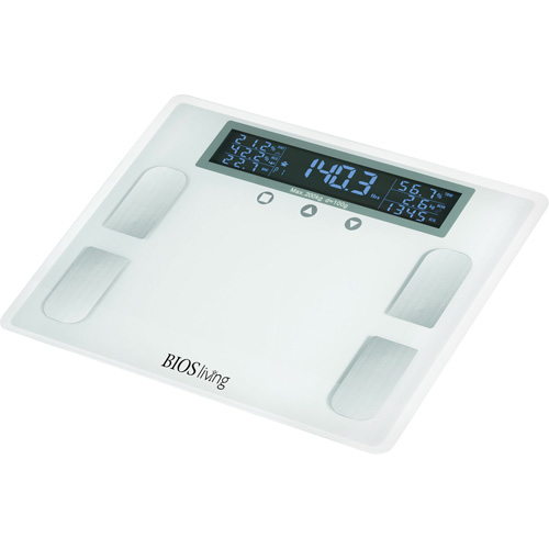 Premium Digital Body Fat Scale, 441 lbs. Cap., 100 g Graduations Action Paper