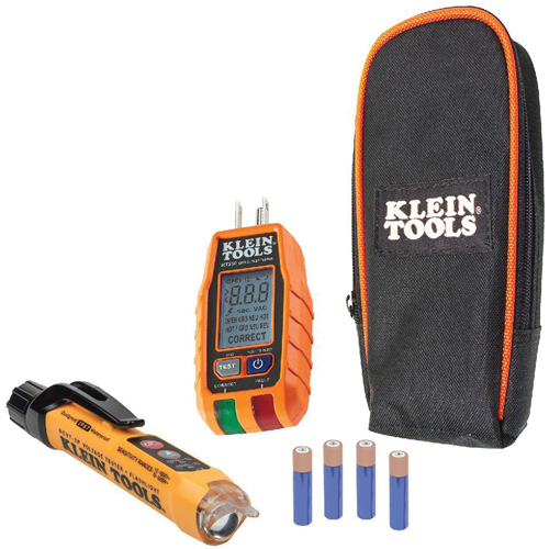 Trousse dessai &eacute;lectrique sans contact de qualit&eacute; sup&eacute;rieure pour prise de courant et disjoncteur de fuite &agrave; la terre Action Paper