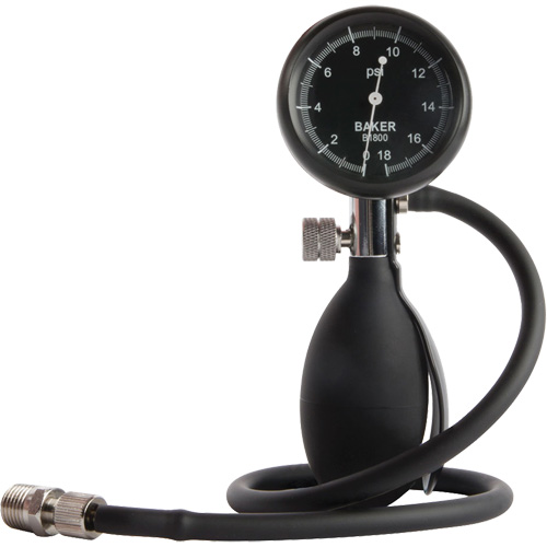 Squeeze Bulb Pressure Calibrator Action Paper