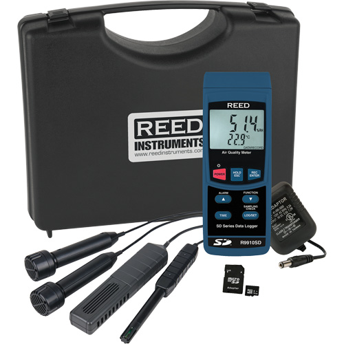 Data Logging Indoor Air Quality Meter Kit Action Paper