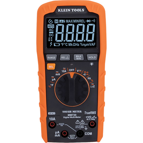 Digital Multimeter, AC/DC Voltage, AC/DC Current Action Paper