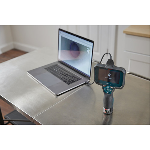 Cam&eacute;ra d'inspection portable professionnelle 12 V Max, 4" Affichage Action Paper